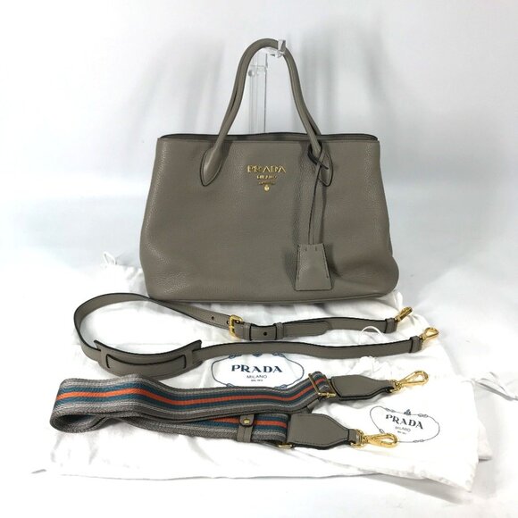 PRADA Gray Shoulder Bag - Picture 15 of 16